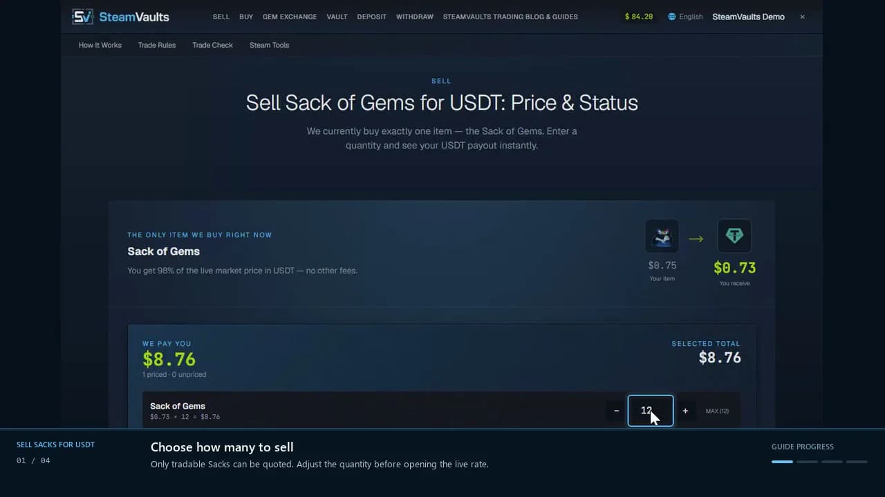 Sell: Qty