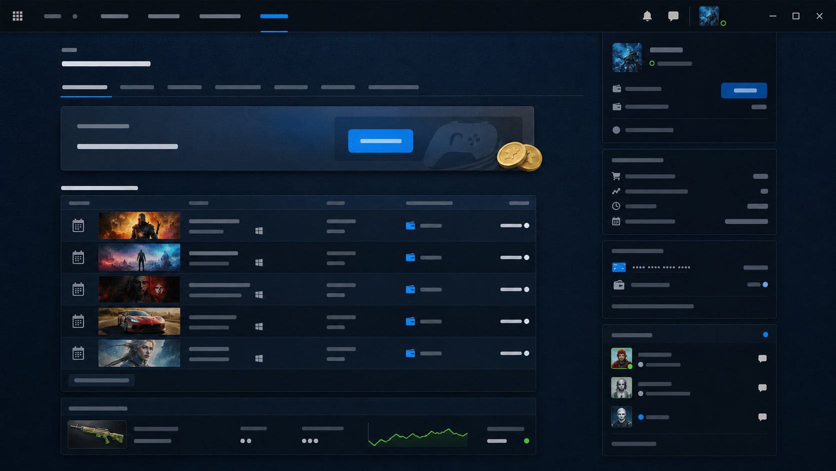 Wallet 패널이 은행이나 결제 목적지 입력칸 없이 바깥 경계에서 멈춘 화면
