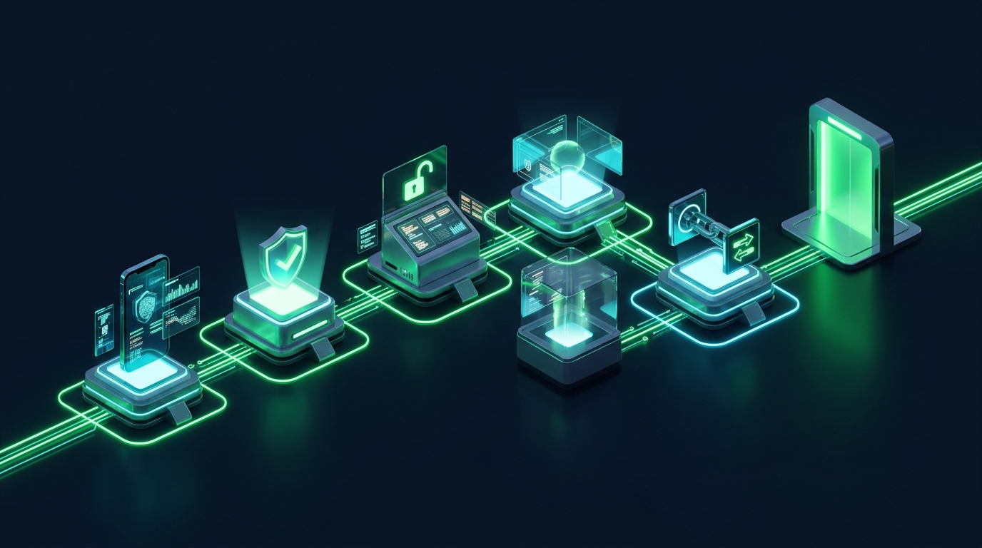 Six step verification readiness protocol for achieving zero day instant trade status